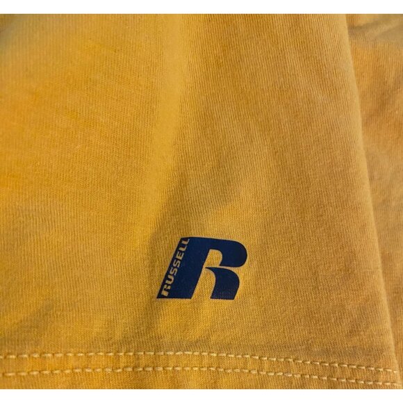 Russell Athletic Ladies LSU Tigers Gold V-Neck T-Shirt XL Short Sleeve College - Picture 9 of 10